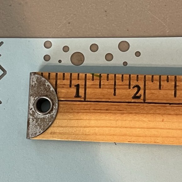 2 EK Success Border Craft Paper Punches Locking Parisian Dots Diamonds - Picture 9 of 11